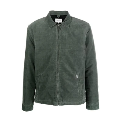 Carhartt WIP FW22 Solid Corduroy Long-Sleeve Jacket Green () I030764GREEN