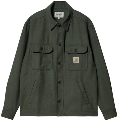 Carhartt WIP FW22 軍綠色雙口袋襯衫外套 I030792-0WH-XX Buy Carhartt WIP FW22 軍綠色雙口袋襯衫外套 I030792-0WH-XX