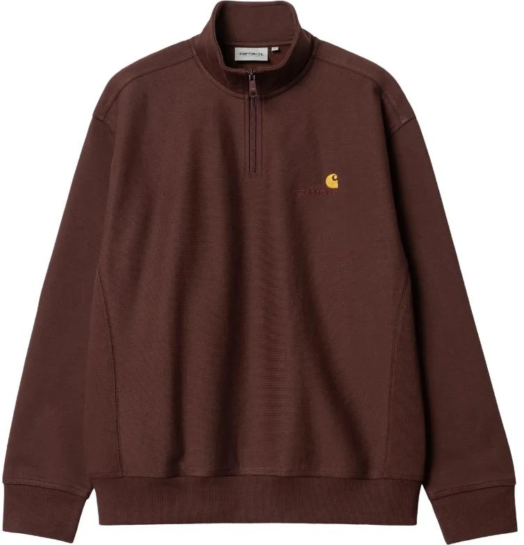 carhartt-wip-fw-22-solid-logo-half-zip-pullover-sweatshirt-brown-red-i027014-0-w4-xx