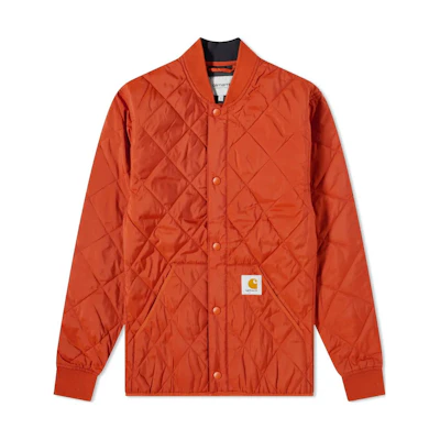 Carhartt WIP FW22 Solid Orange Long Sleeve Jacket I029461-0GQ-XX