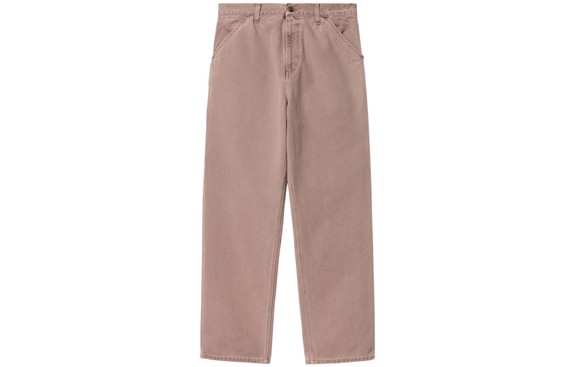 Carhartt WIP FW22 Straight Fit Multi-Pocket Jeans Men’s Misty Pink. I026463-0W8-FH