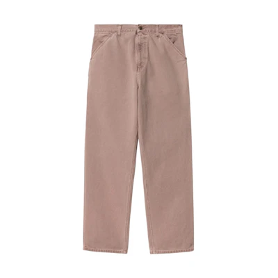 Carhartt WIP FW22 Straight Fit Multi-Pocket Jeans Men’s Misty Pink. I026463-0W8-FH