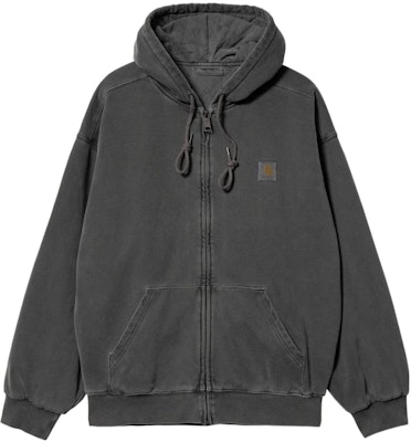 카하트 WIP FW22 비스타 재킷 남성 솔리드 워시드 집업 후드 재킷. I029524-0WG-GD Order 카하트 WIP FW22 비스타 재킷 남성 솔리드 워시드 집업 후드 재킷. I029524-0WG-GD