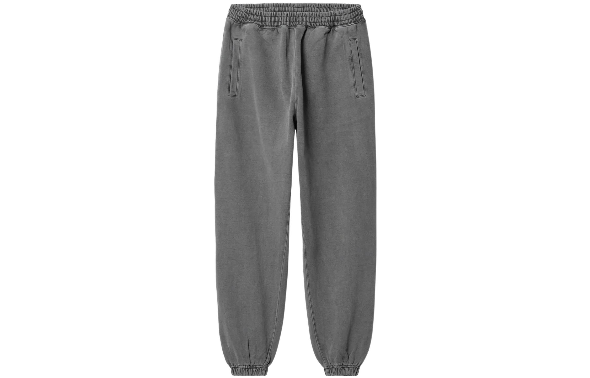 Carhartt WIP FW22 Vista Sweatpants Grey  Joggers Elastic Waist Casual Fit I029525-0WG-GD