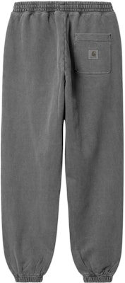 Carhartt WIP FW22 Vista Sweatpants Kelabu Joggers Pinggang Elastik Kasual Fit I029525-0WG-GD Lookbook Carhartt WIP FW22 Vista Sweatpants Kelabu Joggers Pinggang Elastik Kasual Fit I029525-0WG-GD