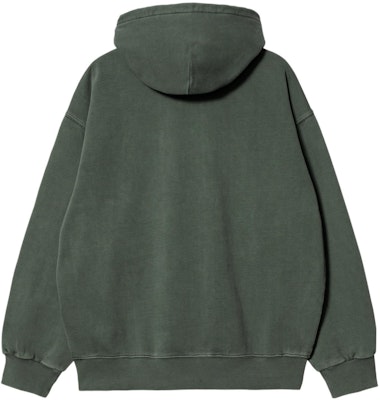 Carhartt WIP FW22 Washed Pullover Sweatshirt Military Green I029523-0WH-GD Lookbook Carhartt WIP FW22 Washed Pullover Sweatshirt Military Green I029523-0WH-GD