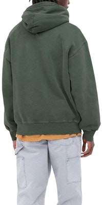 Carhartt WIP FW22 Washed Pullover Sweatshirt Military Green I029523-0WH-GD Purchase Carhartt WIP FW22 Washed Pullover Sweatshirt Military Green I029523-0WH-GD