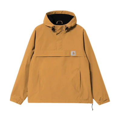 Carhartt WIP FW22 Yellow Half-Zip Hooded Jacket I028435-0W1-XX