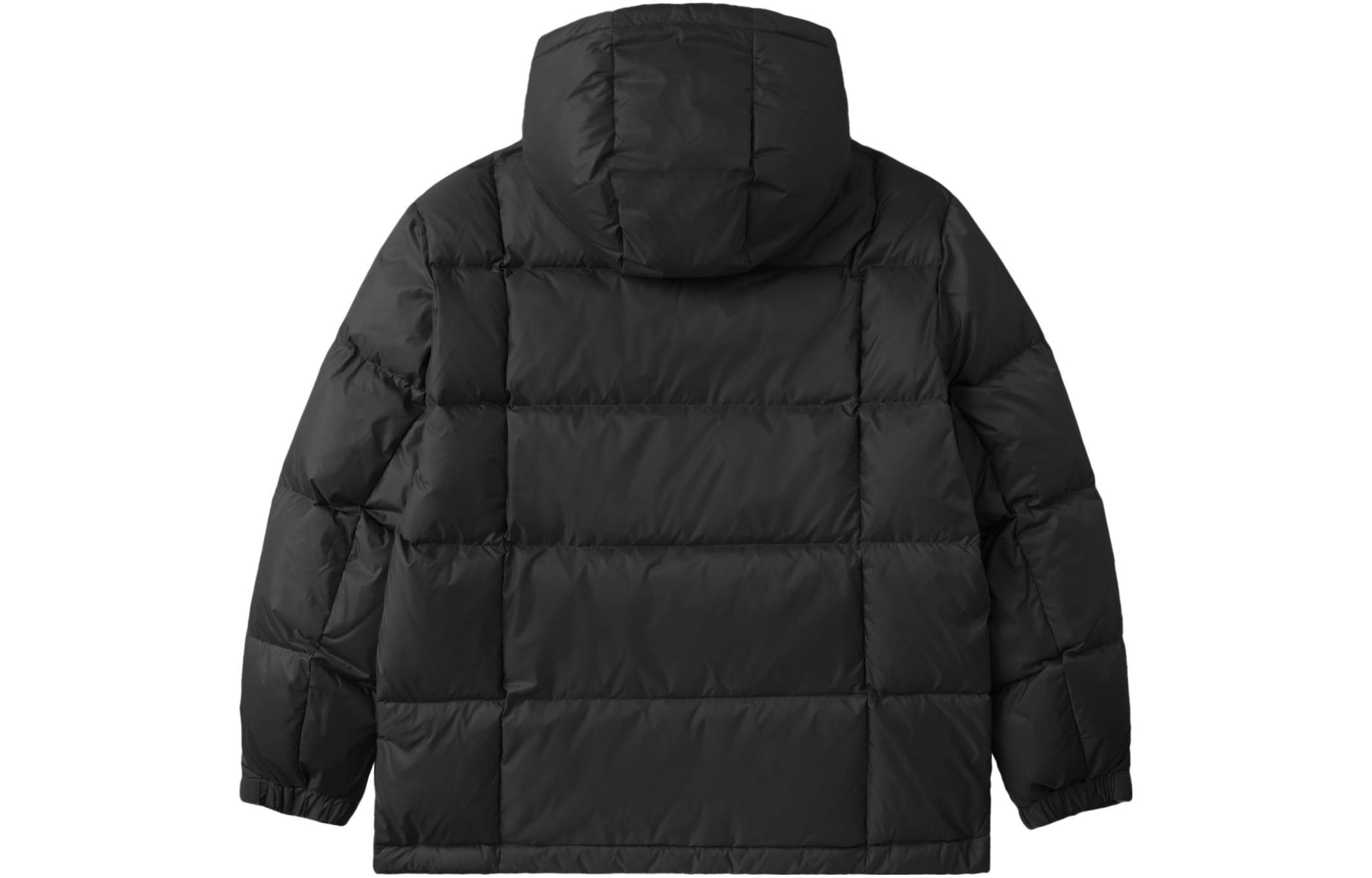 Carhartt WIP FW23  Black Quilted Down Jacket with Hood and Drawstring. CHXDNF23A004LBKX 圖 3