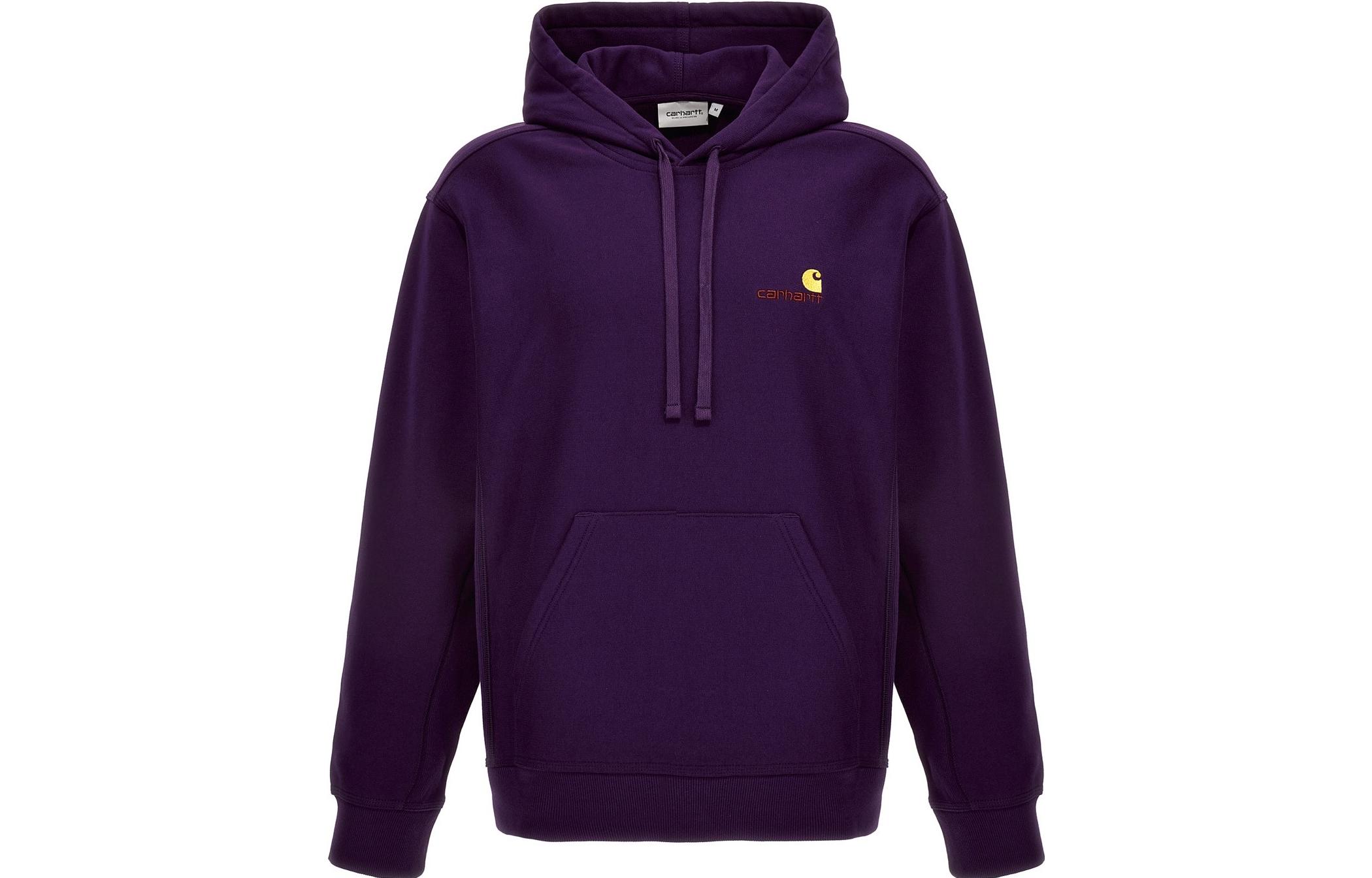 Carhartt WIP FW23  Purple Embroidered Hoodie. I0282791N8XX 圖 2