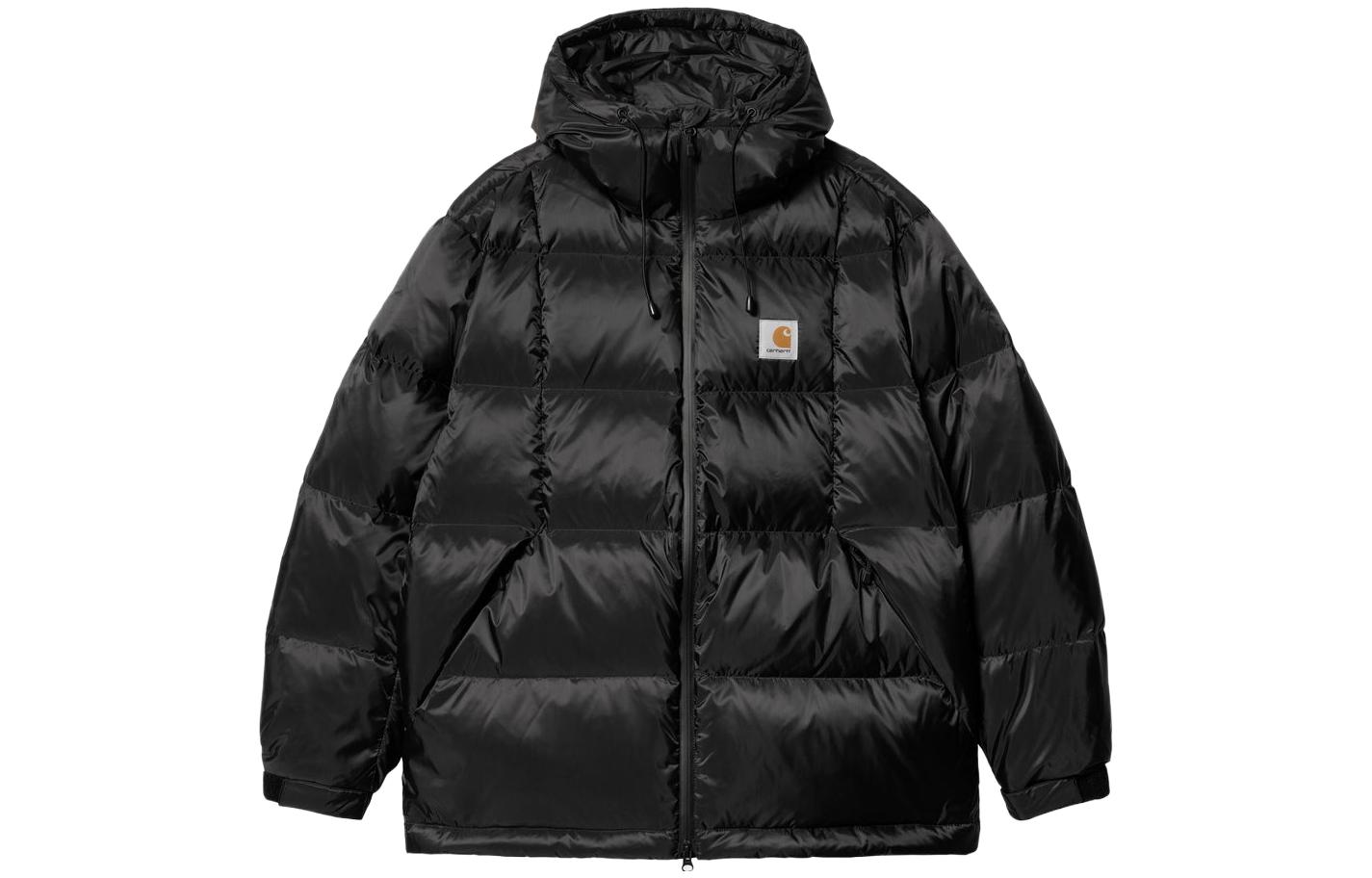 Carhartt WIP FW23 Aspen  Black Zip-Up Hoodie Jacket A232004-89-XX