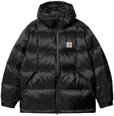 Carhartt WIP FW23 阿斯彭黑色拉链连帽外套夹克 A232004-89-XX Order Carhartt WIP FW23 阿斯彭黑色拉链连帽外套夹克 A232004-89-XX