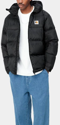 Carhartt WIP FW23 阿斯彭黑色拉链连帽外套夹克 A232004-89-XX Shop Carhartt WIP FW23 阿斯彭黑色拉链连帽外套夹克 A232004-89-XX