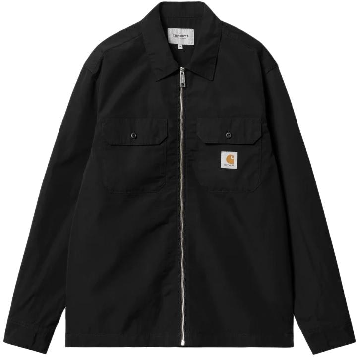 carhartt-wip-fw-23-craft-zip-logo-long-sleeve-shirt-black-i032962-89-02