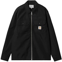 Carhartt WIP FW23 Craft Zip Logo Long Sleeve Shirt Black I032962-89-02 Carhartt WIP FW23 Craft Zip Logo Long Sleeve Shirt Black I032962-89-02