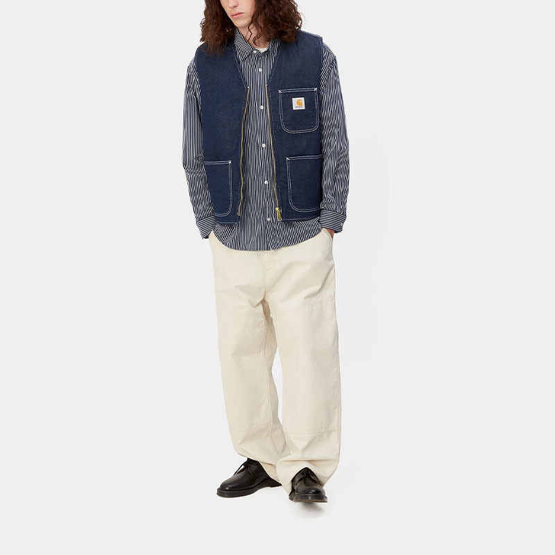 Purchase Carhartt WIP FW23 Rompi Denim Multi-Pocket Pria. I032704-01-2Y