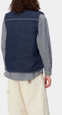 Carhartt WIP FW23 Rompi Denim Multi-Pocket Pria. I032704-01-2Y Cheap Carhartt WIP FW23 Rompi Denim Multi-Pocket Pria. I032704-01-2Y