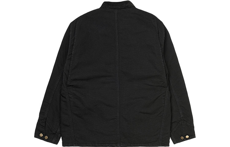 Carhartt WIP FW23 Detroit Jacket Black Retro Logo Corduroy Collar Menswear. I027357-89-3K 圖 4