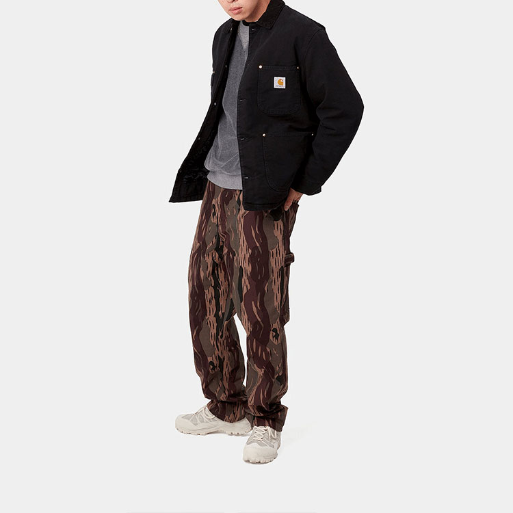 Carhartt WIP FW23 Detroit Jacket Black Retro Logo Corduroy Collar Menswear. I027357-89-3K 圖 5