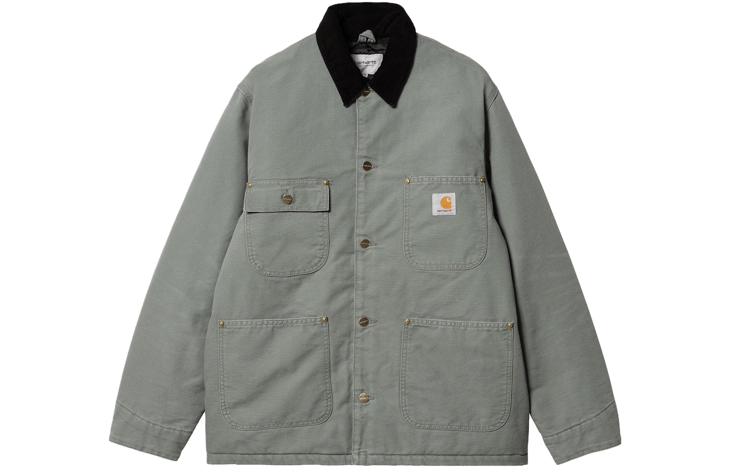 Order Carhartt WIP FW23 底特律綠色復古燈芯絨領工裝外套. I027357-1QC-3K