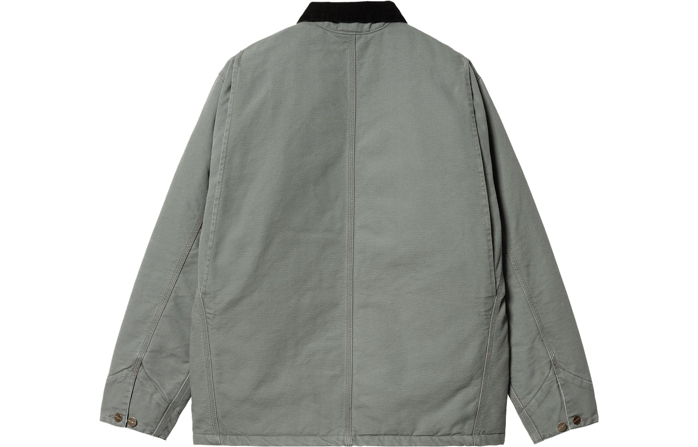 Lookbook Carhartt WIP FW23 底特律綠色復古燈芯絨領工裝外套. I027357-1QC-3K