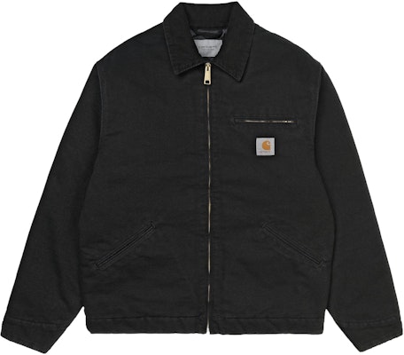 Carhartt WIP FW23 底特律夹克宽松版灯芯绒领黑色复古风格。 I027358-00E-3K Buy Carhartt WIP FW23 底特律夹克宽松版灯芯绒领黑色复古风格。 I027358-00E-3K