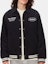 Shop Carhartt WIP FW23 Letterman Jacket Navy Unisex Jaket Kasual Bordir Keren I032436-0CO-XX
