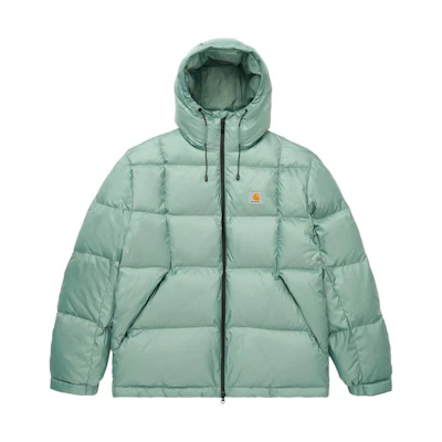 Carhartt WIP FW23 Quilted Logo Puffer Jacket Unisex - Green. CHXDNF23A004L-GRX