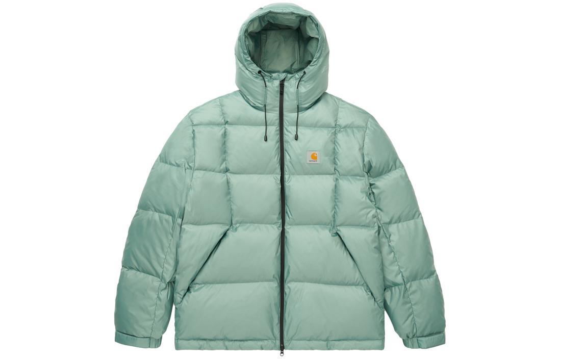 Order Jaket Carhartt WIP FW23 Quilted Logo Puffer Unisex - Hijau. CHXDNF23A004L-GRX