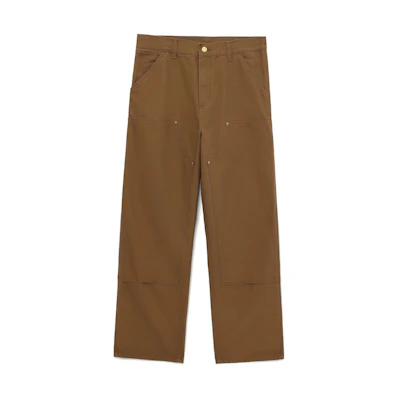 Carhartt WIP FW23 Solid Zip Straight Mid-Waist Casual Pants Khaki I03150132HZ02