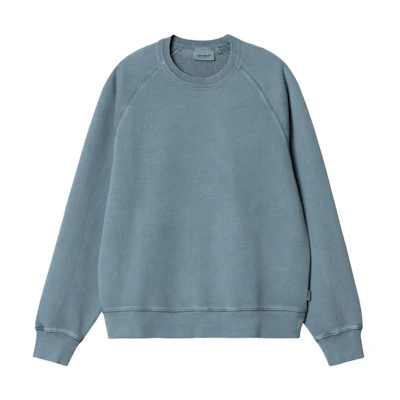 Carhartt WIP FW23 Taos Sweatshirt Vancouver Blue Crewneck Casual Pullover I032922-1Y1-GD