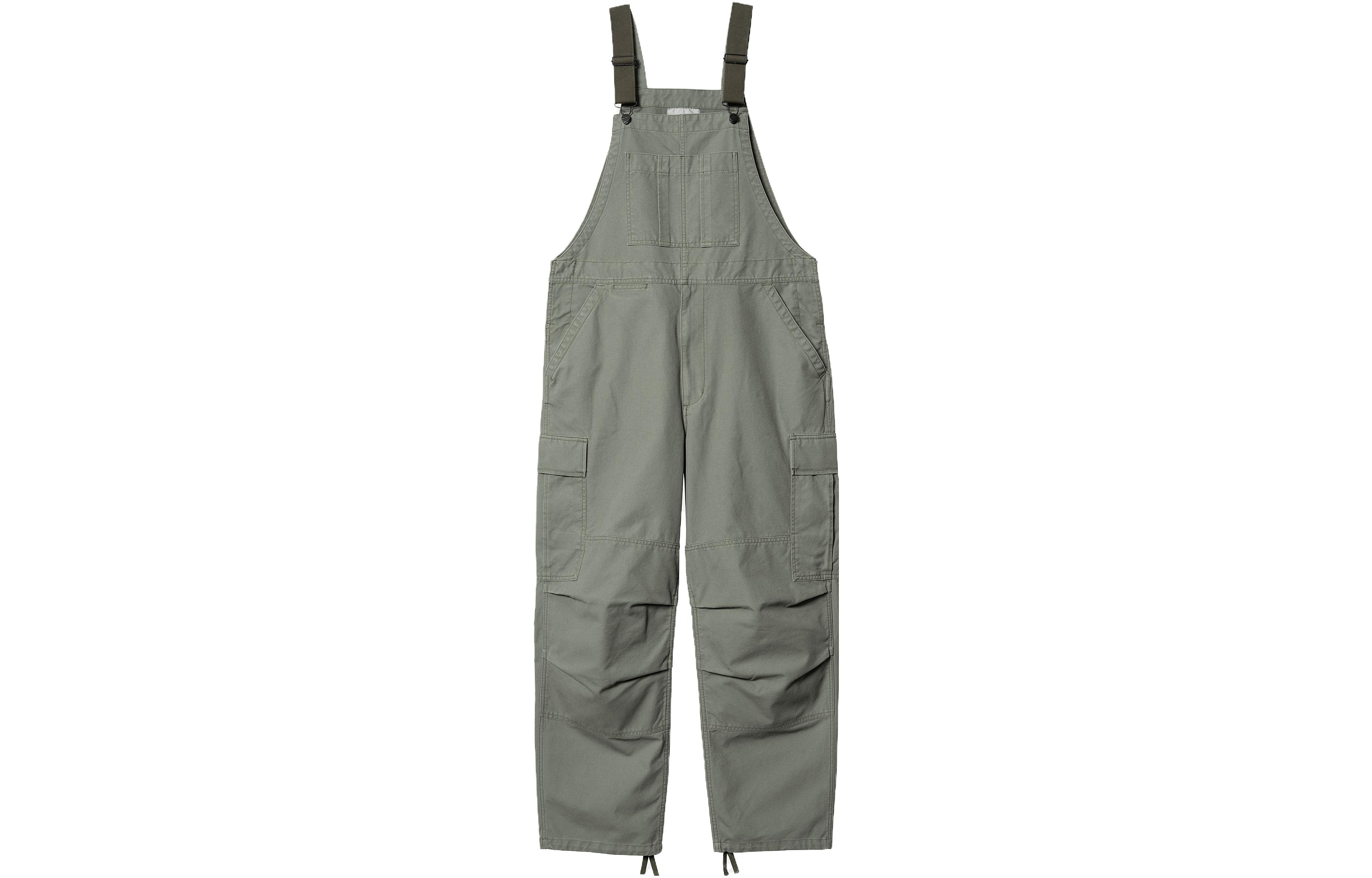Order Carhartt WIP FW23 TOUR  Green Solid Utility Overalls with Pocket Design I032292-667-06
