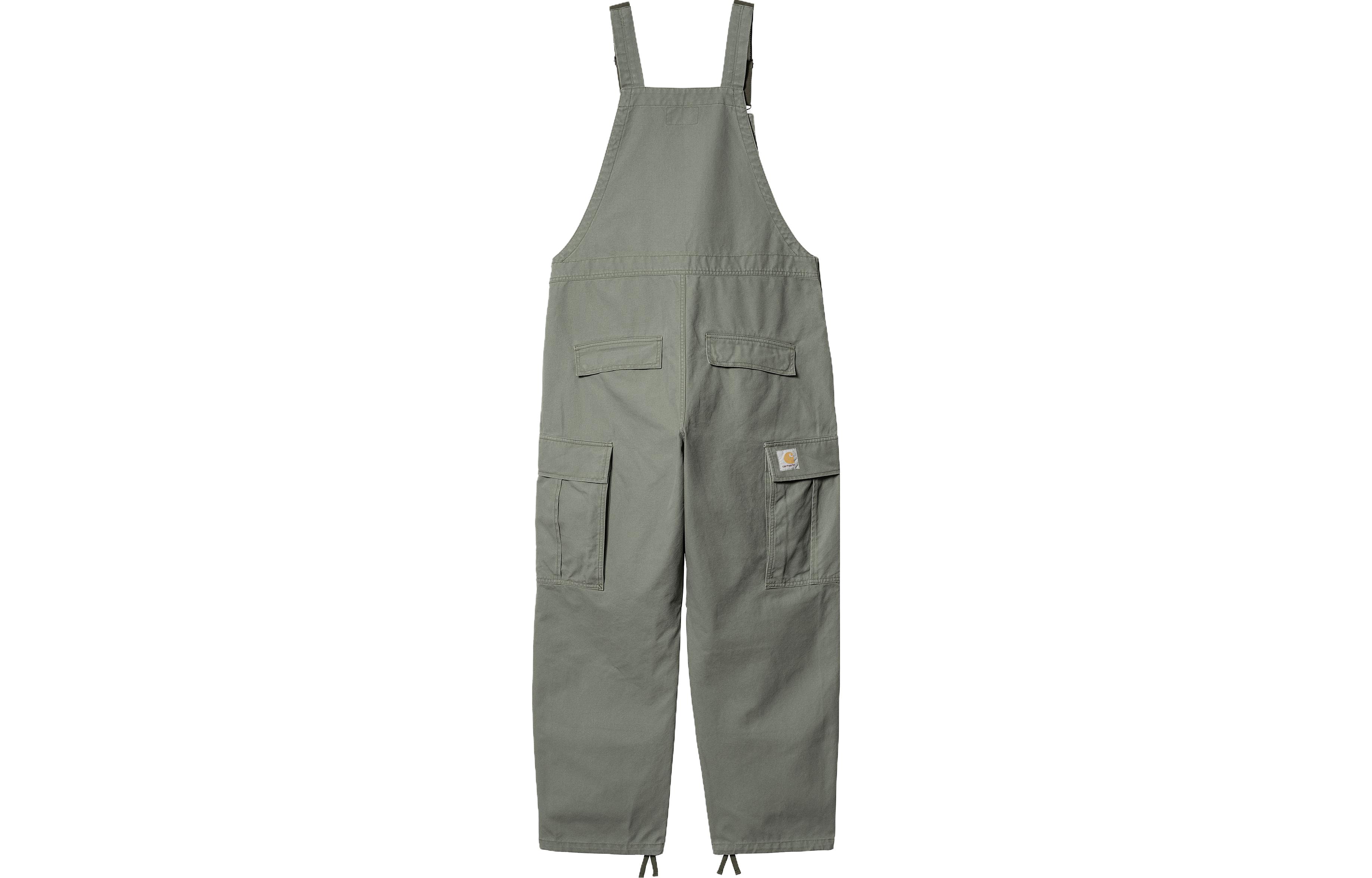 Lookbook Carhartt WIP FW23 TOUR  Green Solid Utility Overalls with Pocket Design I032292-667-06