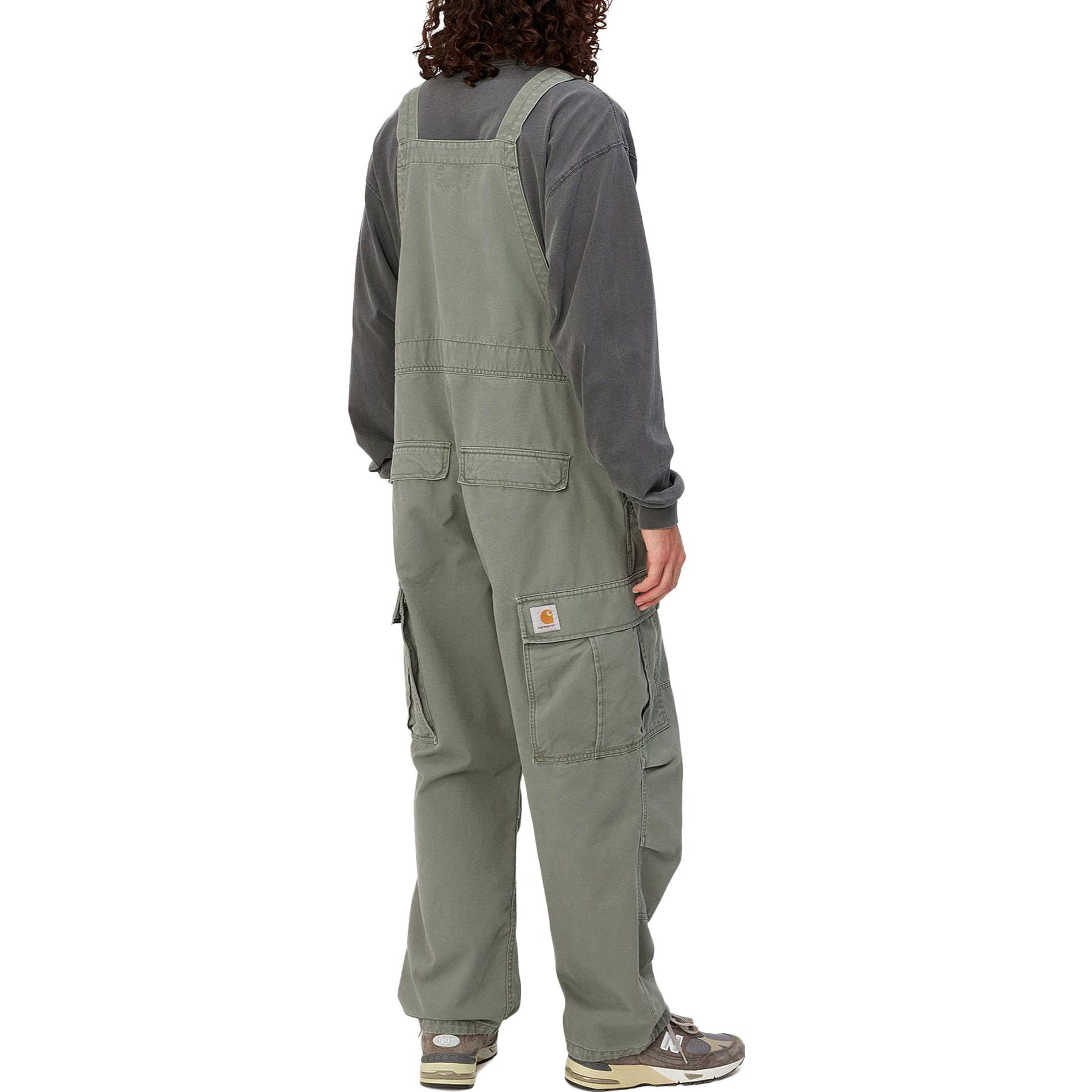 Purchase Carhartt WIP FW23 TOUR  Green Solid Utility Overalls with Pocket Design I032292-667-06
