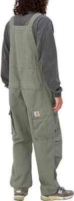 Carhartt WIP FW23 TOUR Green Solid Utility Overalls with Pocket Design I032292-667-06 Purchase Carhartt WIP FW23 TOUR Green Solid Utility Overalls with Pocket Design I032292-667-06