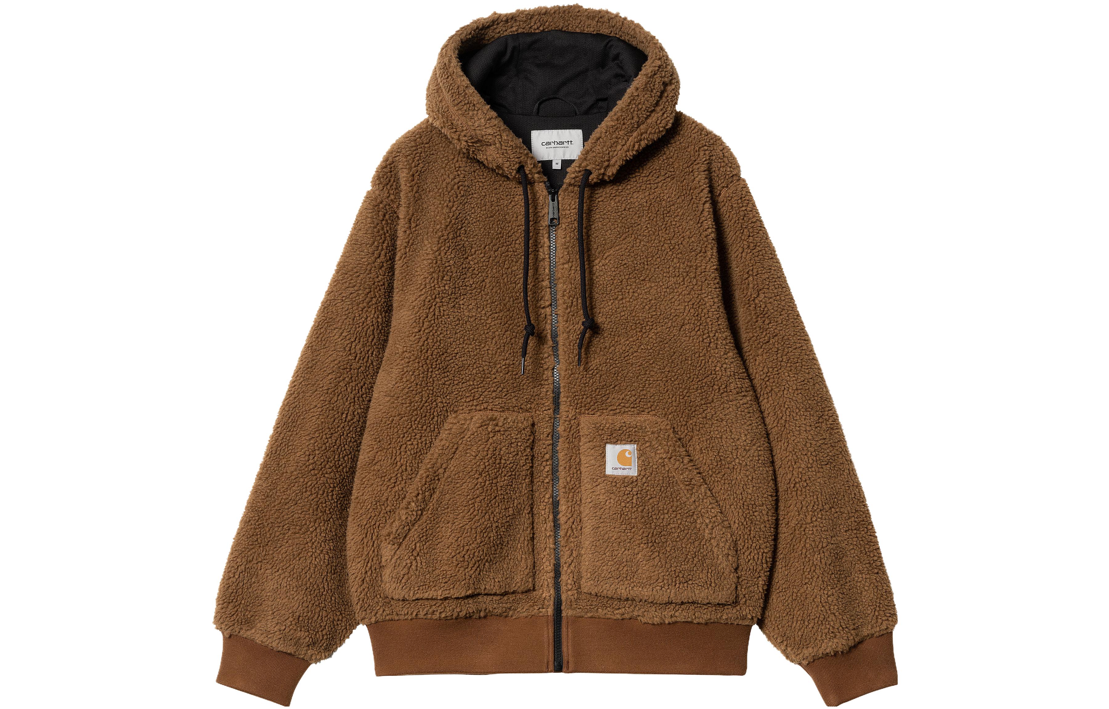 Carhartt WIP FW23 TOUR Active Liner Fleece Zip Hoodie Jacket Brown  I032301-1NF-XX 圖 2