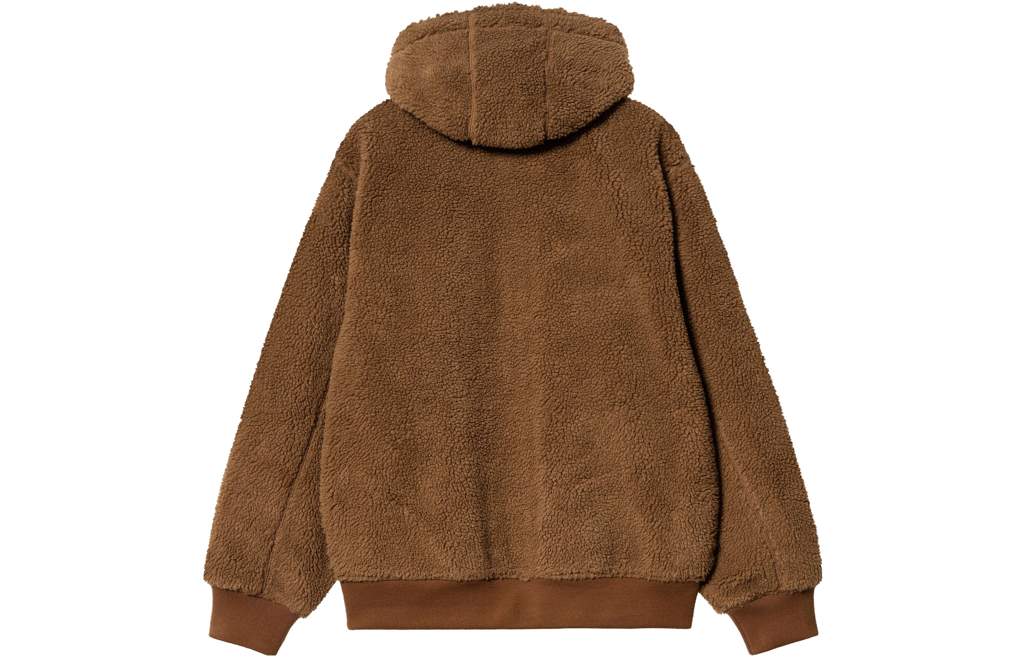 Carhartt WIP FW23 TOUR Active Liner Fleece Zip Hoodie Jacket Brown  I032301-1NF-XX 圖 3