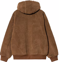 Lookbook Carhartt WIP FW23 TOUR 羊毛拉鍊連帽外套 棕色 I032301-1NF-XX