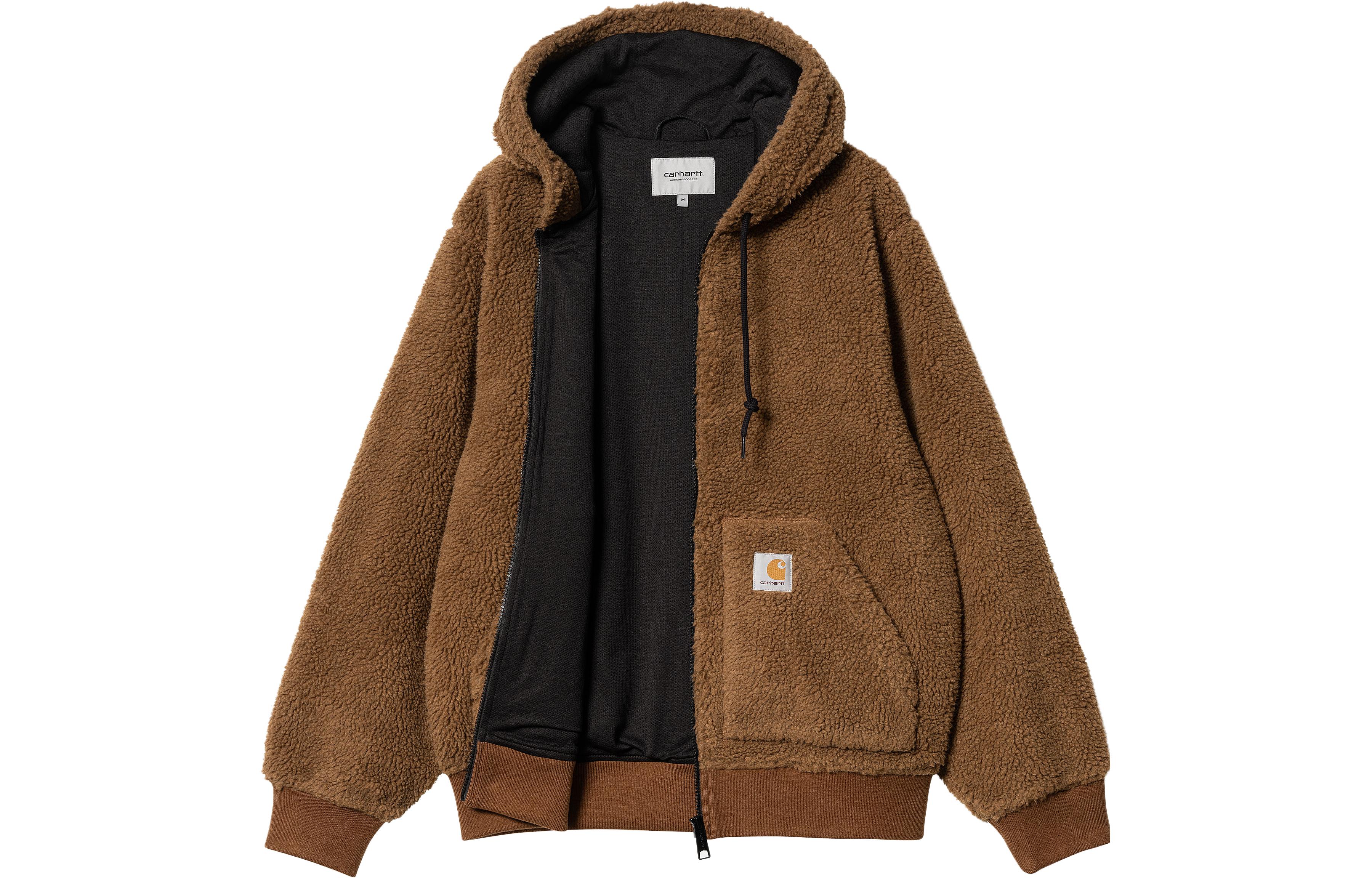 Carhartt WIP FW23 TOUR Active Liner Fleece Zip Hoodie Jacket Brown  I032301-1NF-XX 圖 4