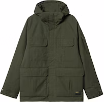 Carhartt WIP FW23 TOUR Adjustable Hood Military Jacket Men’s Loose Fit Green I032250-1NQ-XX Carhartt WIP FW23 TOUR Adjustable Hood Military Jacket Men’s Loose Fit Green I032250-1NQ-XX