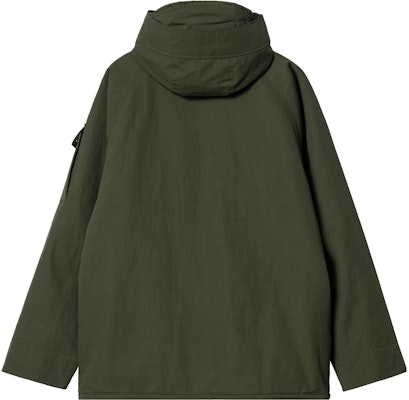 Carhartt WIP FW23 TOUR 男款寬鬆綠色軍裝可調連帽外套 I032250-1NQ-XX Lookbook Carhartt WIP FW23 TOUR 男款寬鬆綠色軍裝可調連帽外套 I032250-1NQ-XX