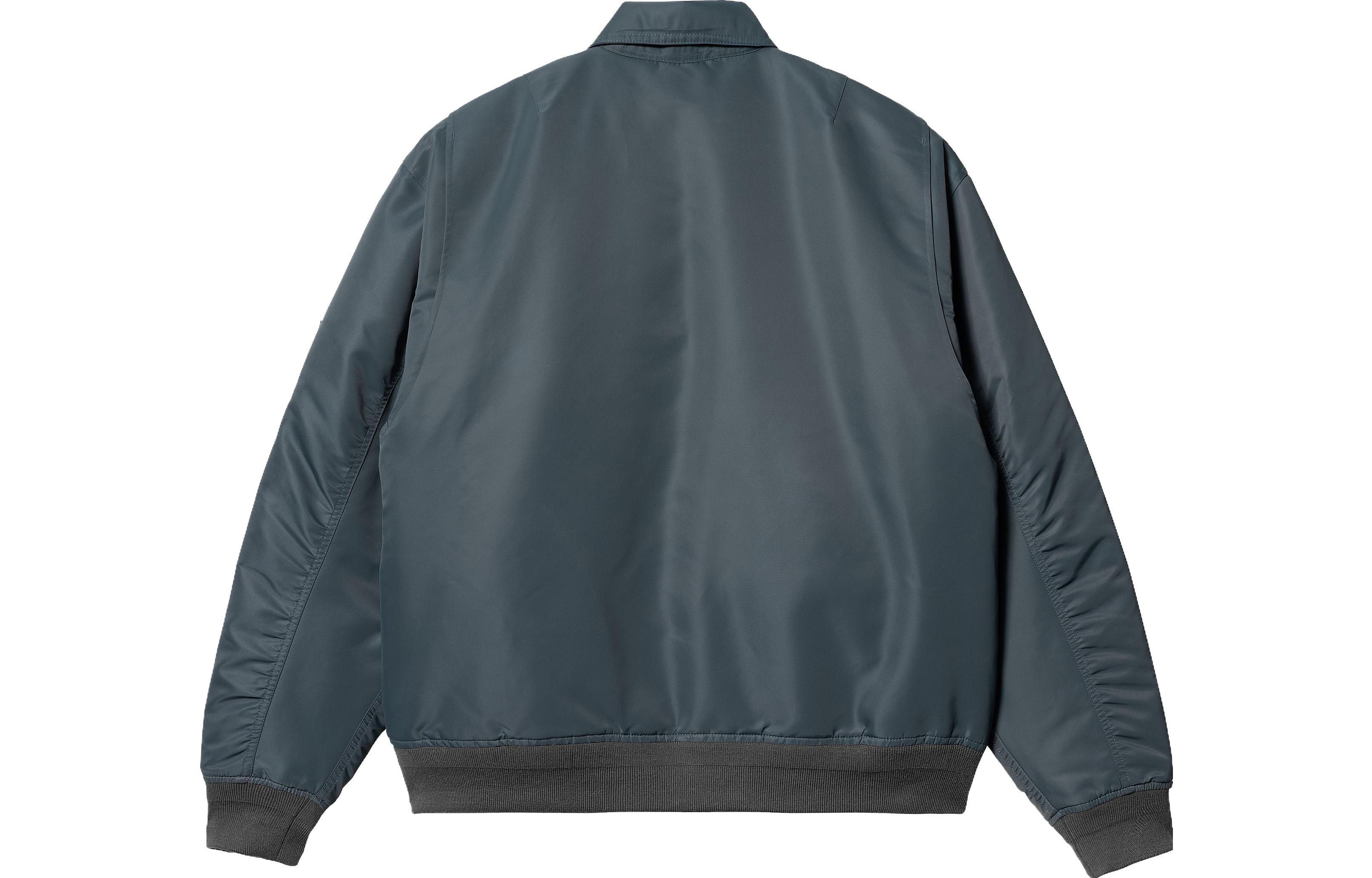 Lookbook Carhartt WIP FW23 TOUR Jaket Bomber Nylon Tahan Air Pria - Warna Mineral I032300-1SY-XX