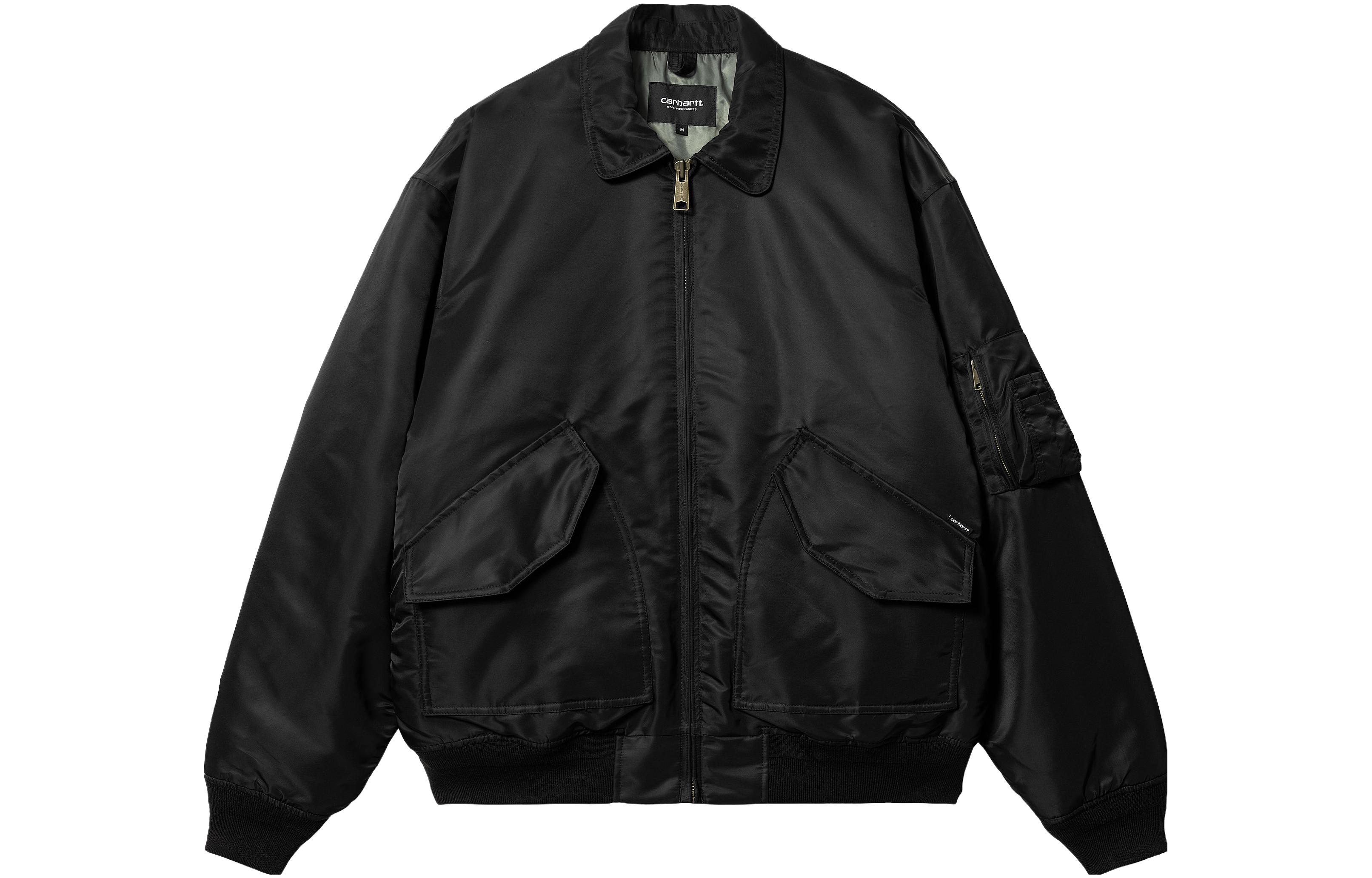 Carhartt WIP FW23 TOUR Bomber Waterproof Nylon Jacket Black - I032300-1SX-XX