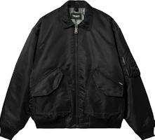 Carhartt WIP FW23 TOUR Bomber Waterproof Nylon Jacket Black - I032300-1SX-XX Carhartt WIP FW23 TOUR Bomber Waterproof Nylon Jacket Black - I032300-1SX-XX