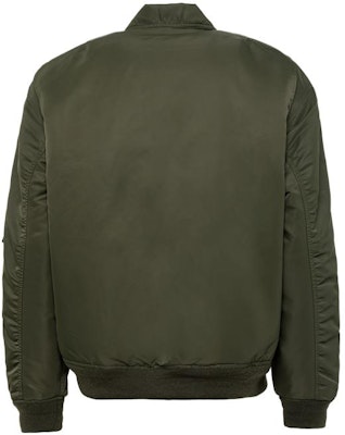 Jaket Bomber Tahan Air Carhartt WIP FW23 Nylon Twill Pria Warna Sage Green I032300-1SS-XX Lookbook Jaket Bomber Tahan Air Carhartt WIP FW23 Nylon Twill Pria Warna Sage Green I032300-1SS-XX