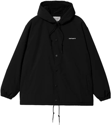Carhartt WIP FW23 TOUR 教練外套 黑色連帽輕便夾克。 I032247-0D2-XX Buy Carhartt WIP FW23 TOUR 教練外套 黑色連帽輕便夾克。 I032247-0D2-XX
