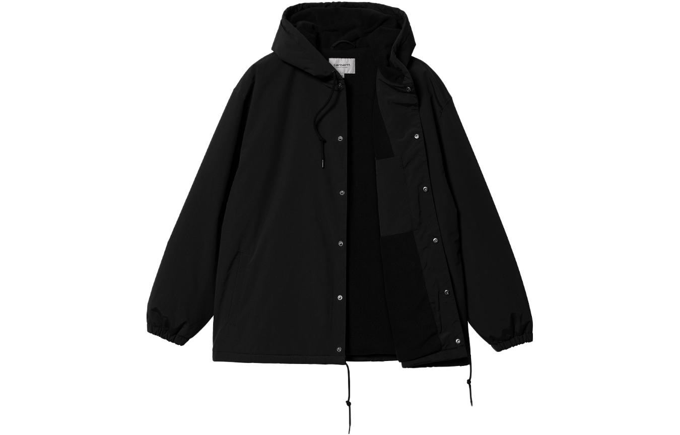Carhartt WIP FW23 TOUR Coach Jacket Black  Hooded Lightweight Jacket. I032247-0D2-XX 圖 4