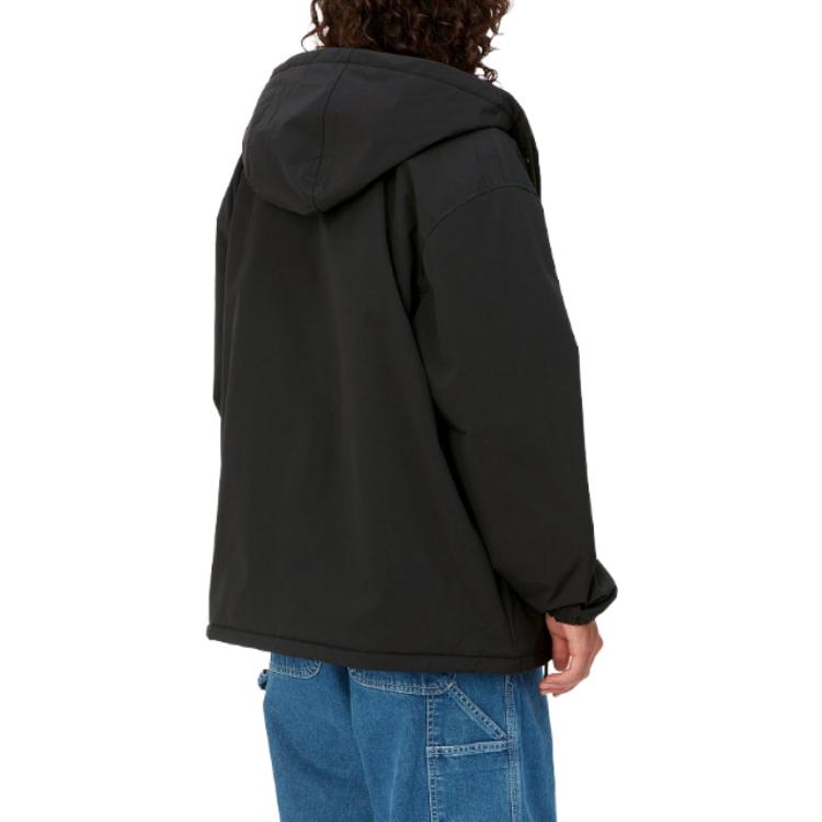 Carhartt WIP FW23 TOUR Coach Jacket Black  Hooded Lightweight Jacket. I032247-0D2-XX 圖 6