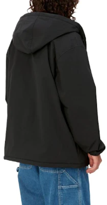 Carhartt WIP FW23 TOUR 教練外套 黑色連帽輕便夾克。 I032247-0D2-XX Details for Carhartt WIP FW23 TOUR 教練外套 黑色連帽輕便夾克。 I032247-0D2-XX