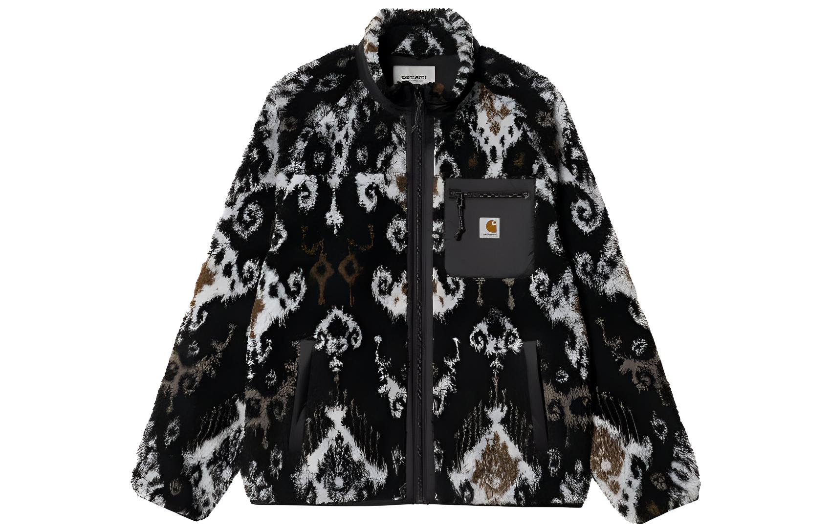 Carhartt WIP FW23 TOUR Colorblock Pocket Zip Jacket  Black I025120_1QN_XX